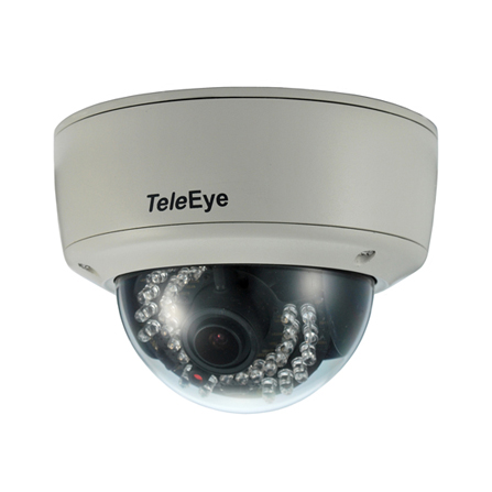 CCTV IP Camera Vandal-Resistant Dome Camera